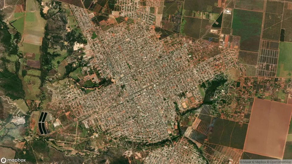 Imagem aérea de planaltina