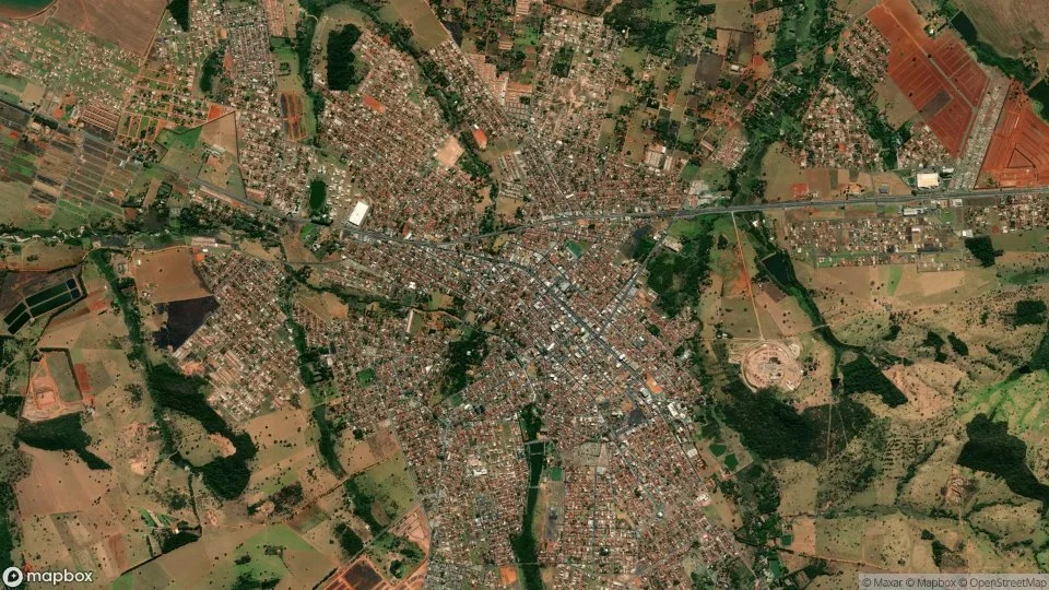 Vista aérea de Trindade