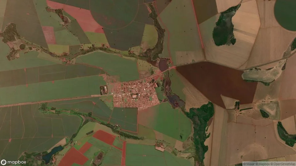 Imagem aérea de turvelandia