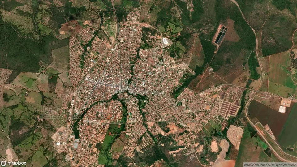 Vista aérea de Uruaçú