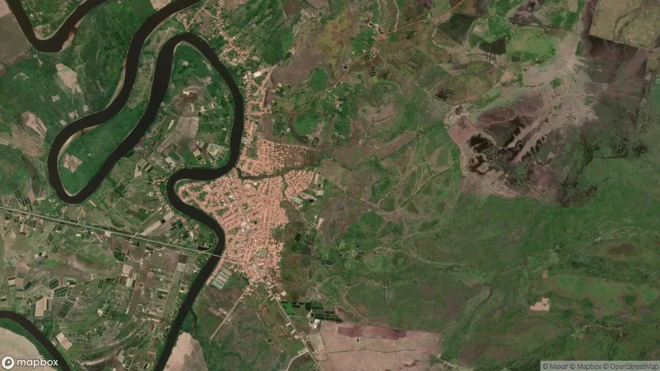 Imagem aérea de arari