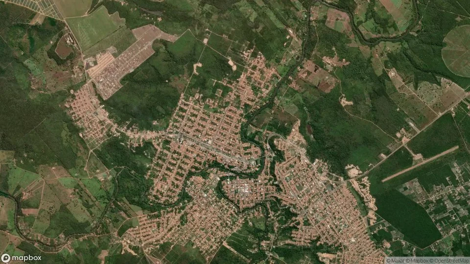 Vista aérea de Barra do Corda