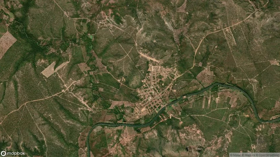 Imagem aérea de sambaiba