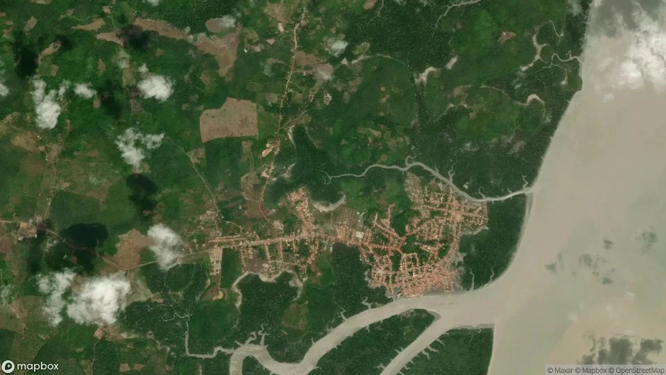 Imagem aérea de turiacu