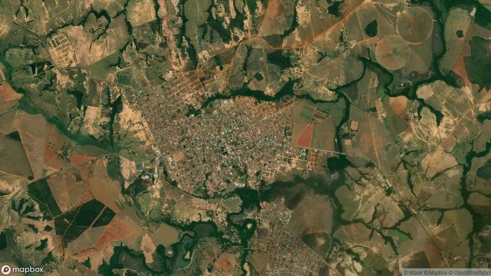 Vista aérea de Abaeté