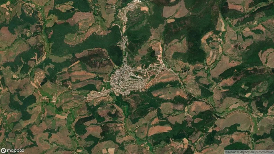 Imagem aérea de alvinopolis