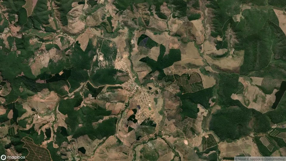 Imagem aérea de aricanduva