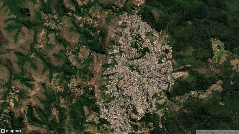 Vista aérea de Caeté