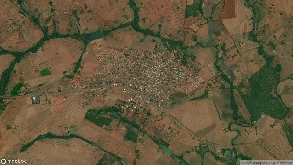 Vista aérea de Campina Verde
