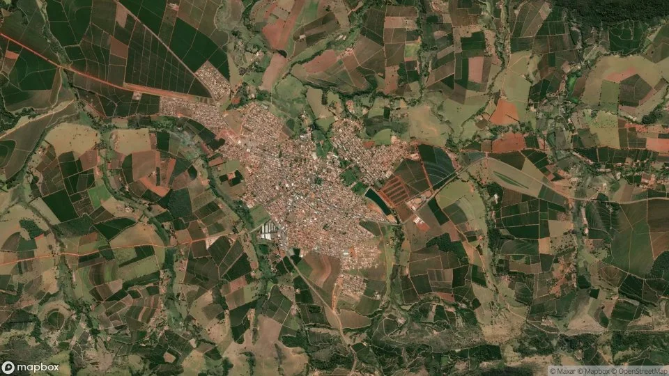 Vista aérea de Campos Gerais