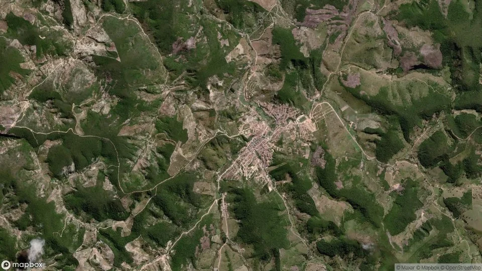 Vista aérea de Caraí
