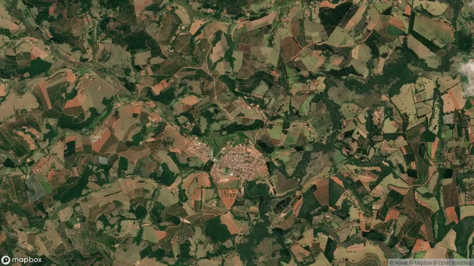 Imagem aérea de carvalhopolis