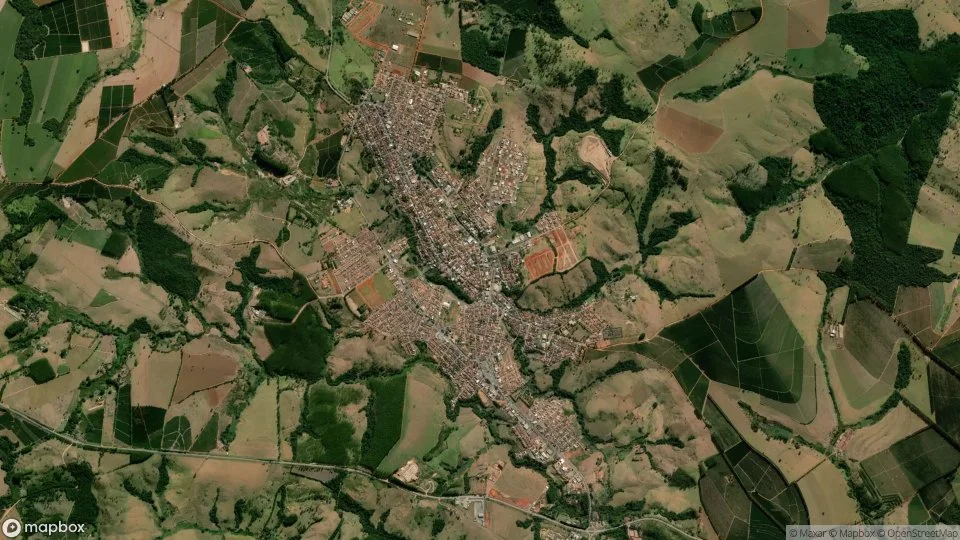 Vista aérea de Cássia