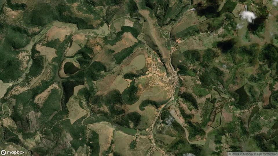 Imagem aérea de catuji