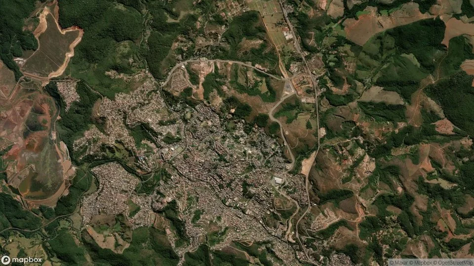 Imagem aérea de congonhas