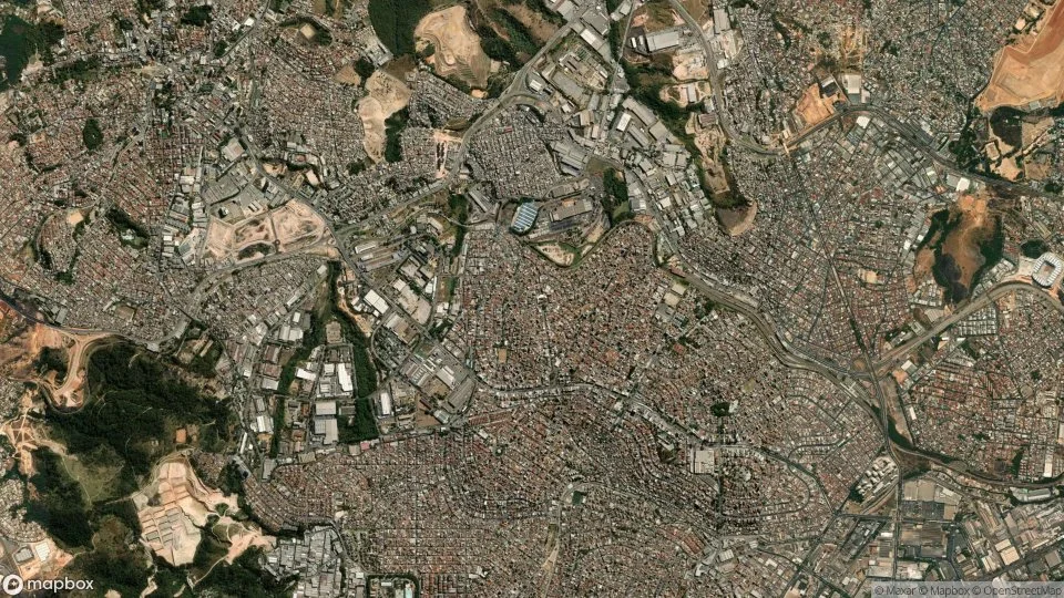 Imagem aérea de contagem