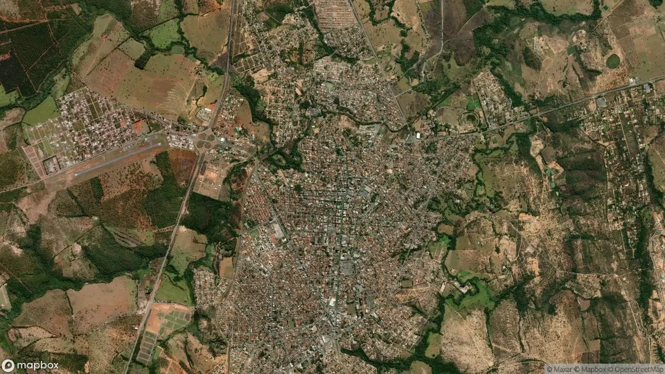Vista aérea de Curvelo