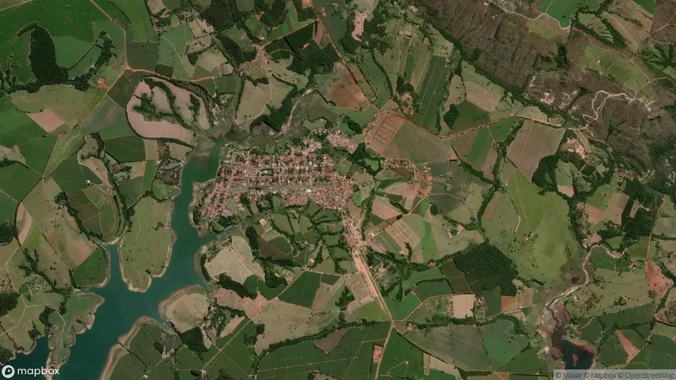Imagem aérea de delfinopolis