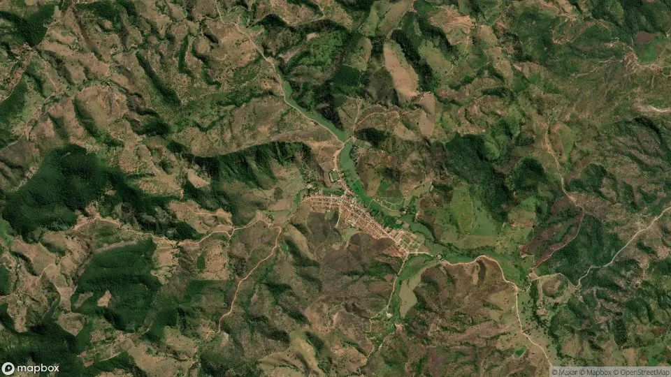 Imagem aérea de franciscopolis
