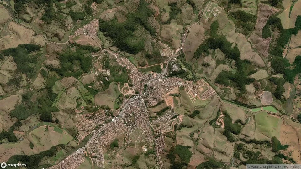 Vista aérea de Guanhães