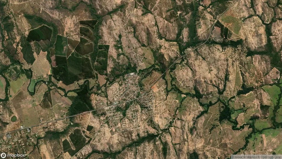 Imagem aérea de inimutaba