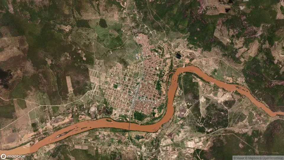 Vista aérea de Itaobim