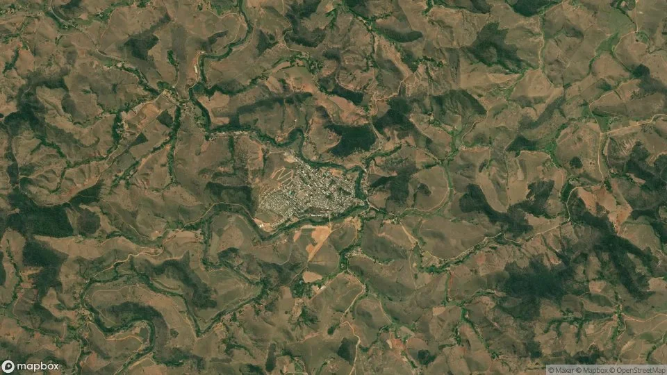 Imagem aérea de jequeri