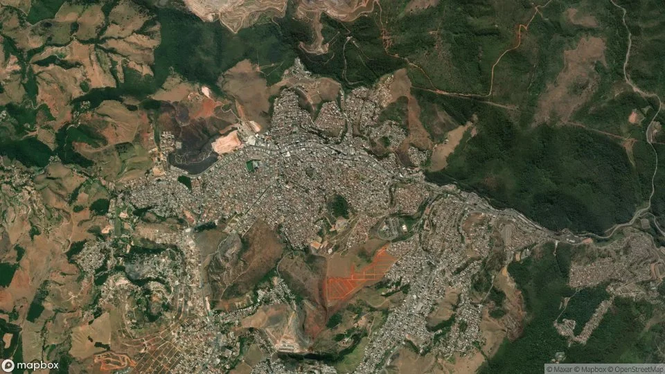 Vista aérea de João Monlevade