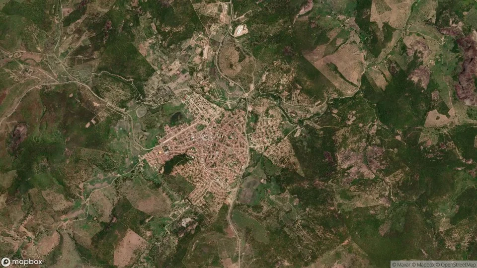 Imagem aérea de medina