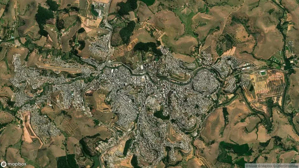 Vista aérea de Muriaé