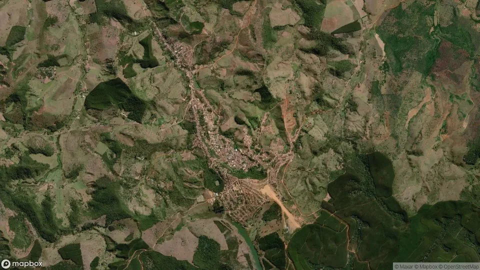 Imagem aérea de pecanha