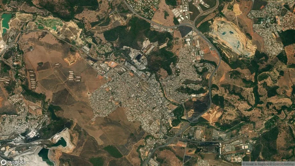 Vista aérea de Vespasiano