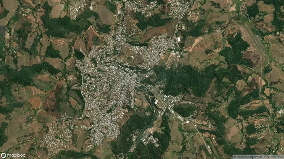 Vista aérea de Viçosa
