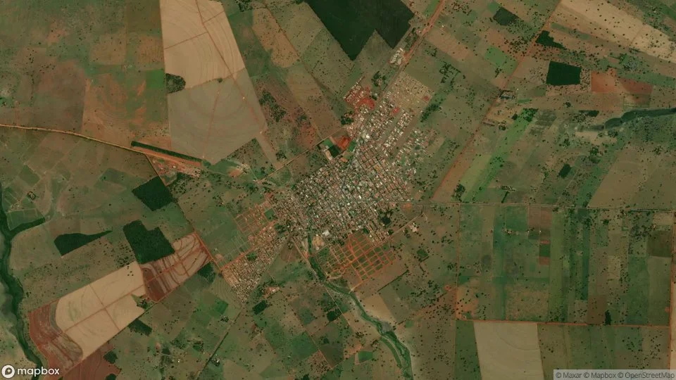 Imagem aérea de brasilandia