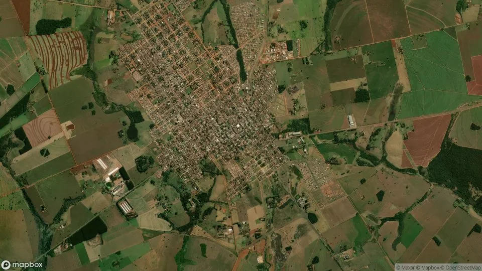 Imagem aérea de caarapo