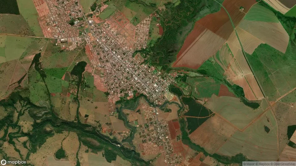 Vista aérea de Costa Rica