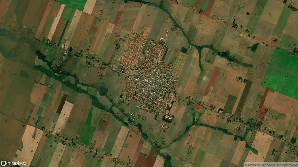 Imagem aérea de deodapolis