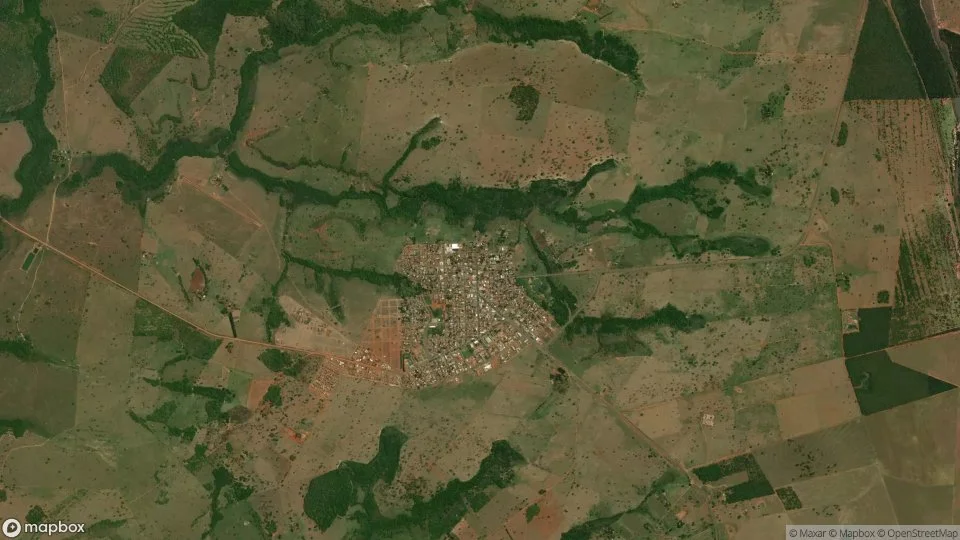Imagem aérea de inocencia