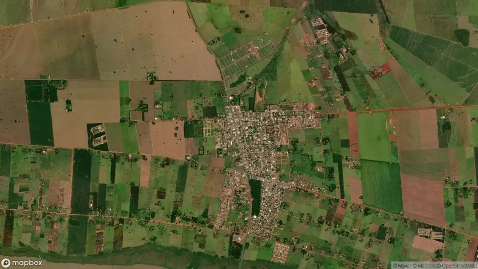 Imagem aérea de itaquirai