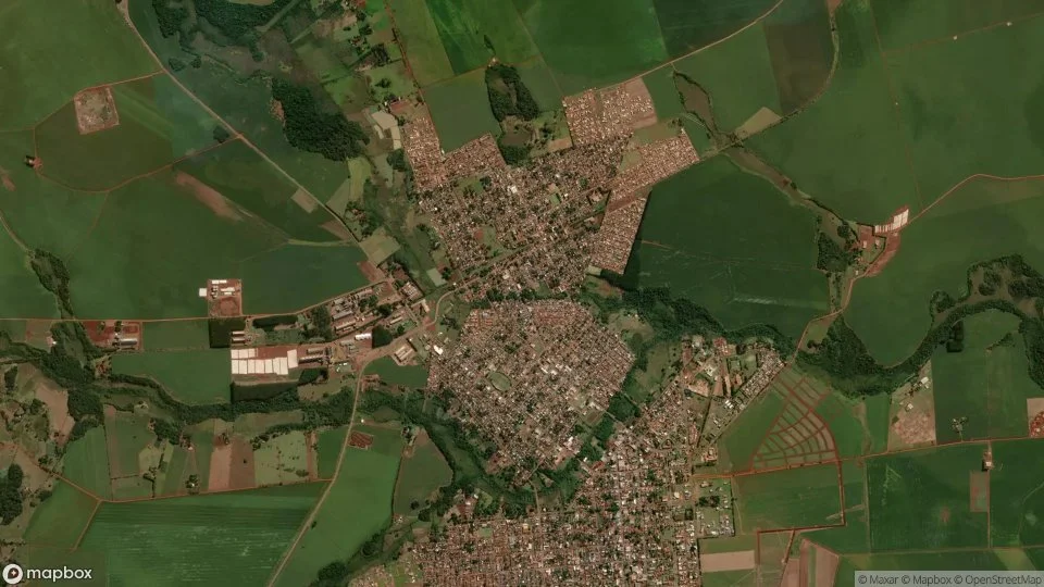 Imagem aérea de maracaju