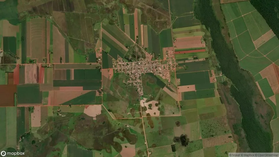 Imagem aérea de taquarussu
