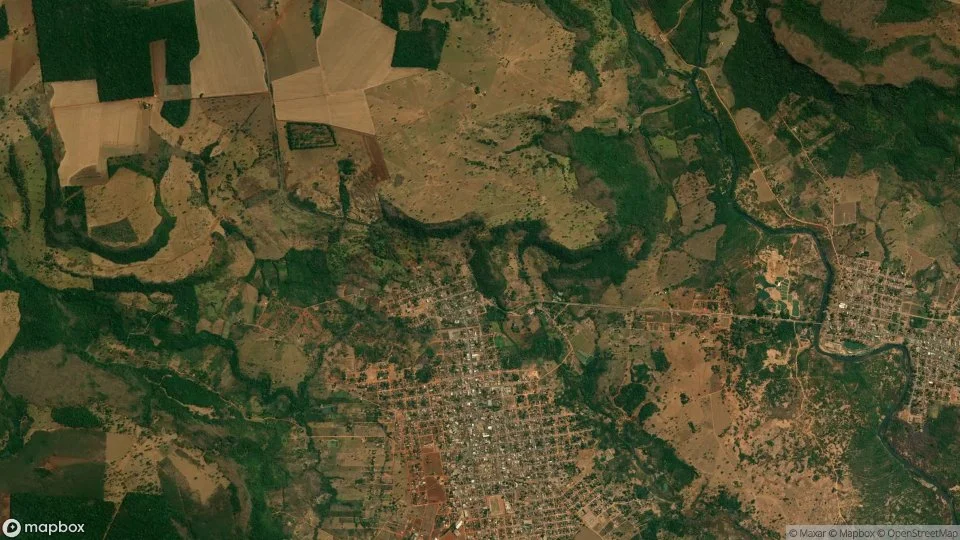 Imagem aérea de arenapolis