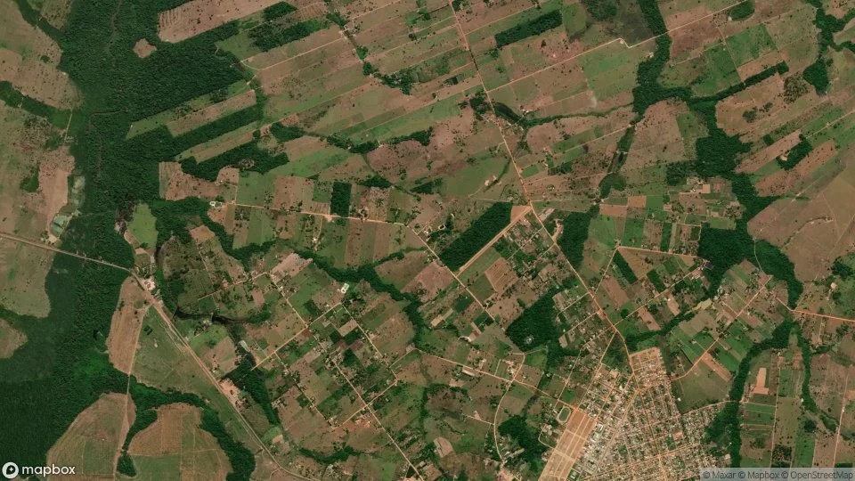 Imagem aérea de carlinda