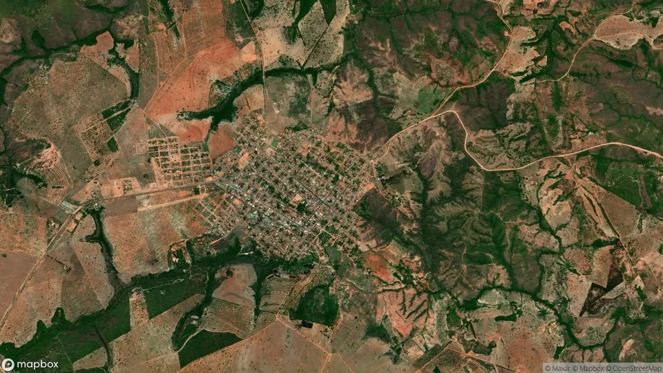 Imagem aérea de guiratinga