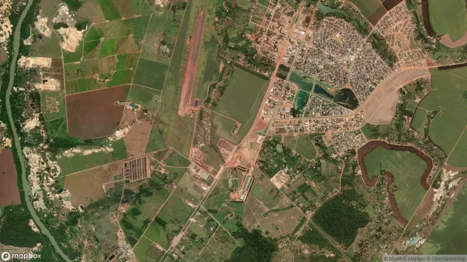 Imagem aérea de matupa