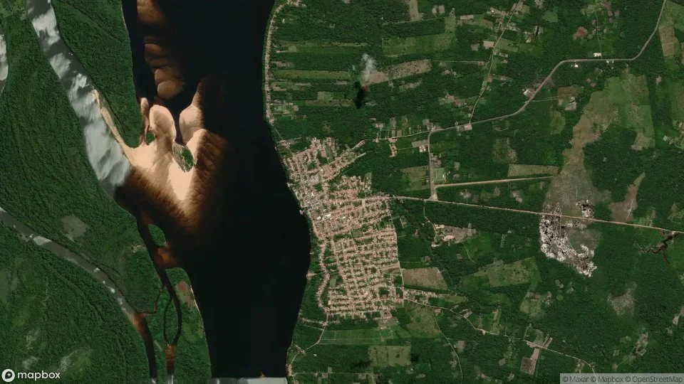 Imagem aérea de baiao