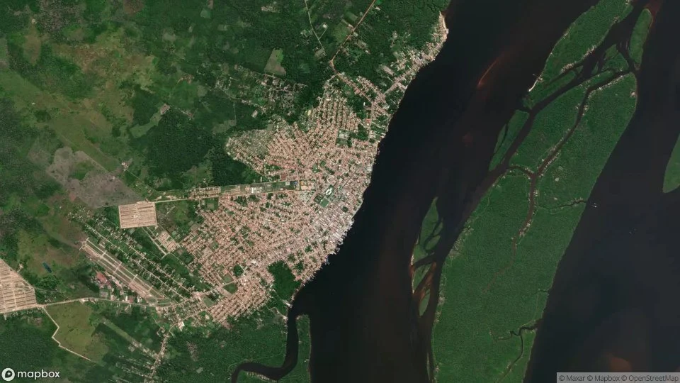 Vista aérea de Cametá