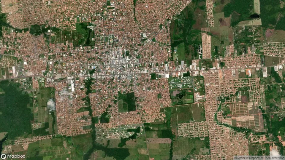 Imagem aérea de castanhal