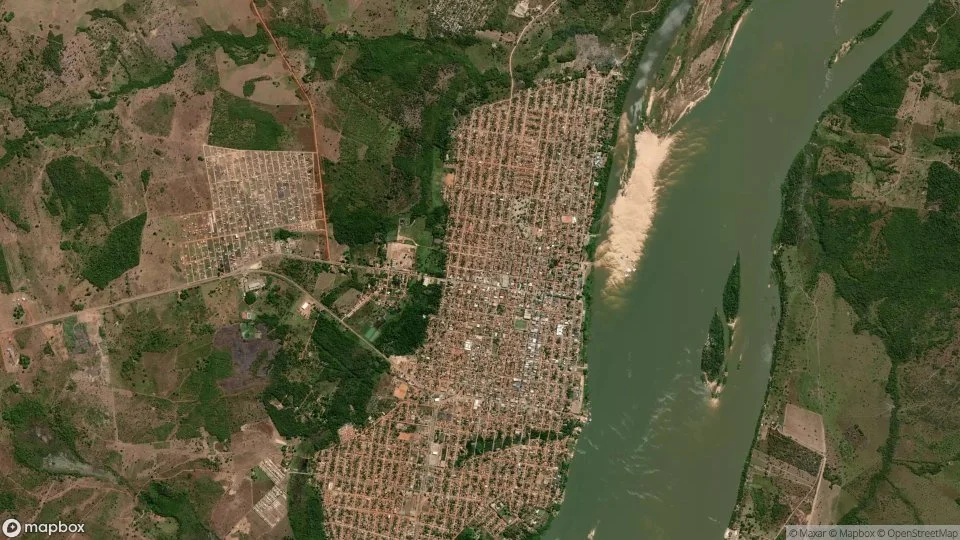 Vista aérea de Conceição do Araguaia