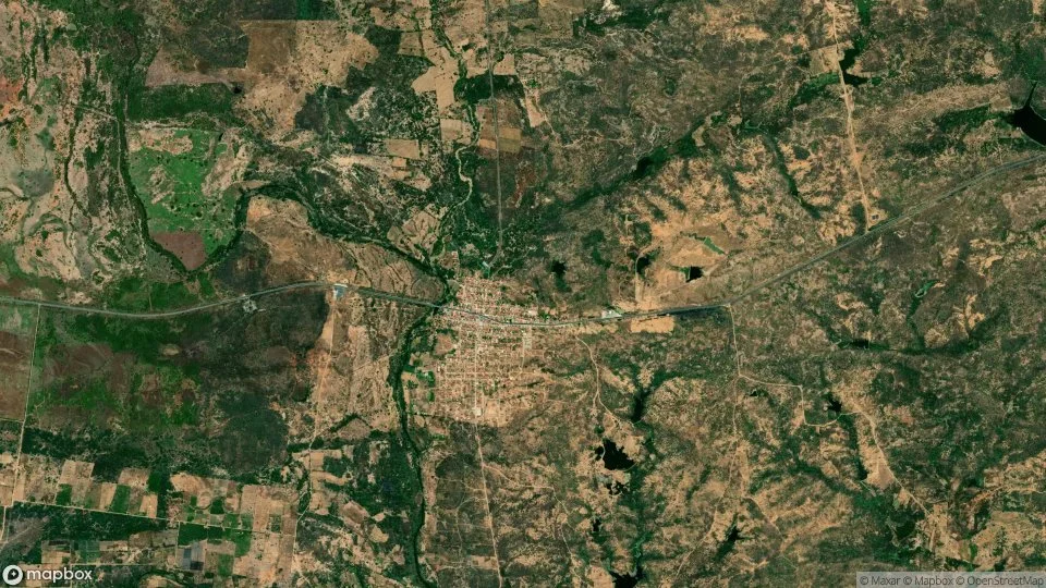 Imagem aérea de aparecida